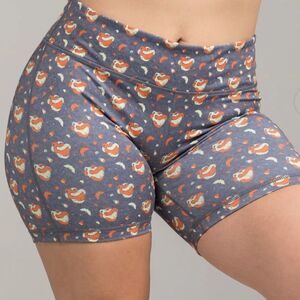 IAB MFG 5” No Ride Skull Grey Athletic Workout Gym Shorts size Large New